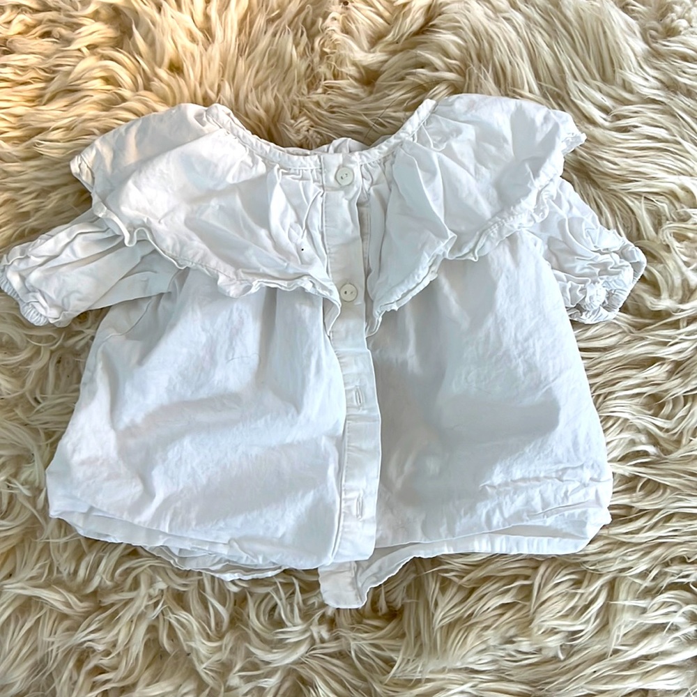 Zara Peter Pan collared shirt